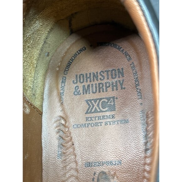 Johnston & Murphy XC4 Mens Size 13 Black Leather Slip-On Dress Shoes main image 8